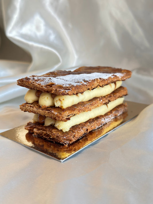 Millefeuille Vanilla with/without Praliné (Saturday, 7 February – Morning Only)