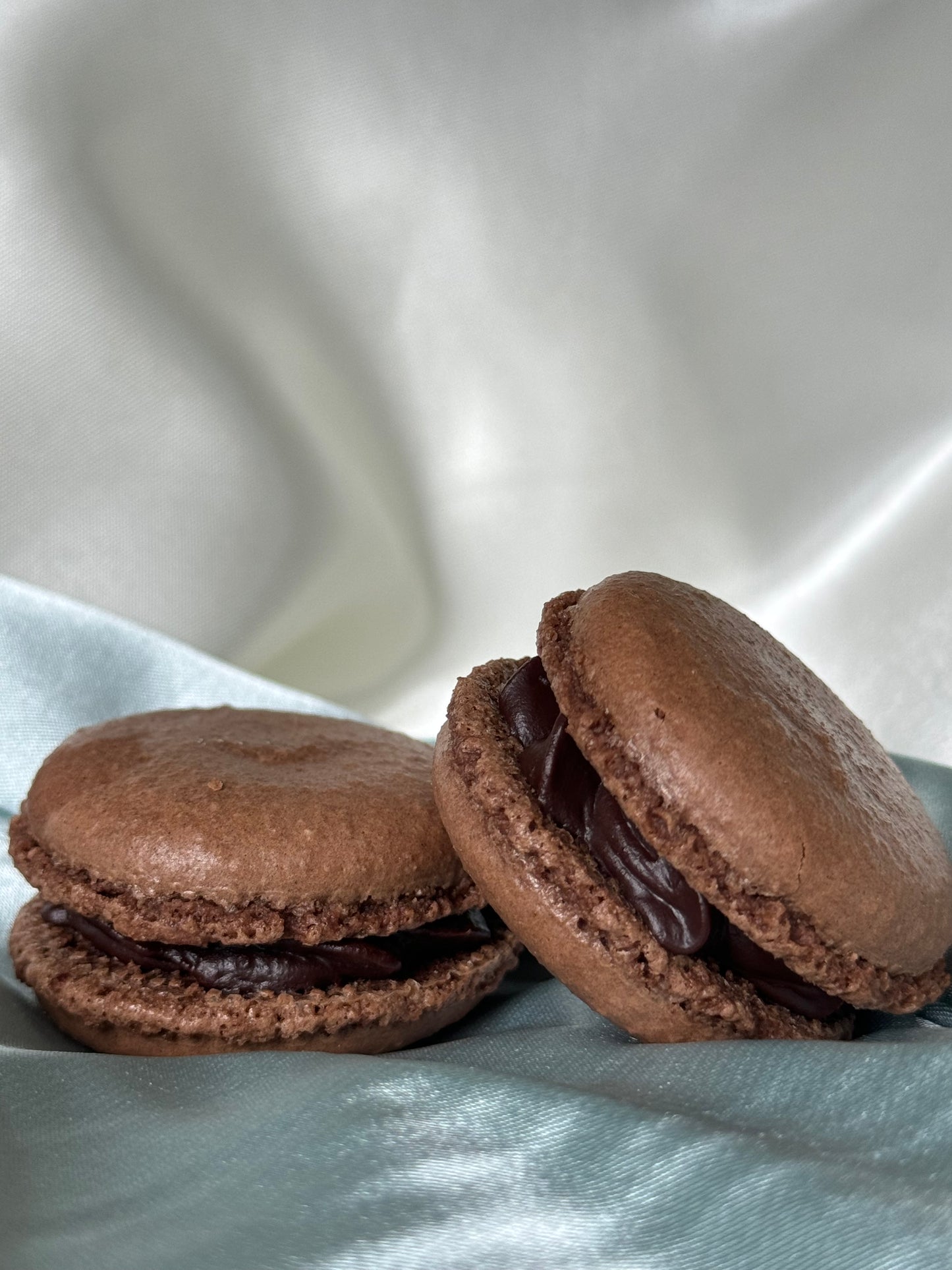 Macaron au chocolat